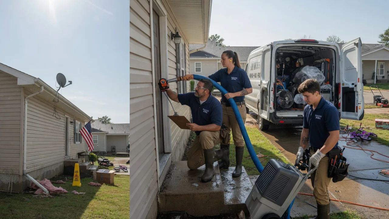 Ceiling Water Damage Restoration in Huttig, AR near me